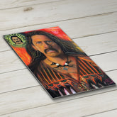 Danny Trejo Canvas Art by Chris Tutty - Machete Hollywood Tough Guy
